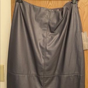 Leather Like skirt